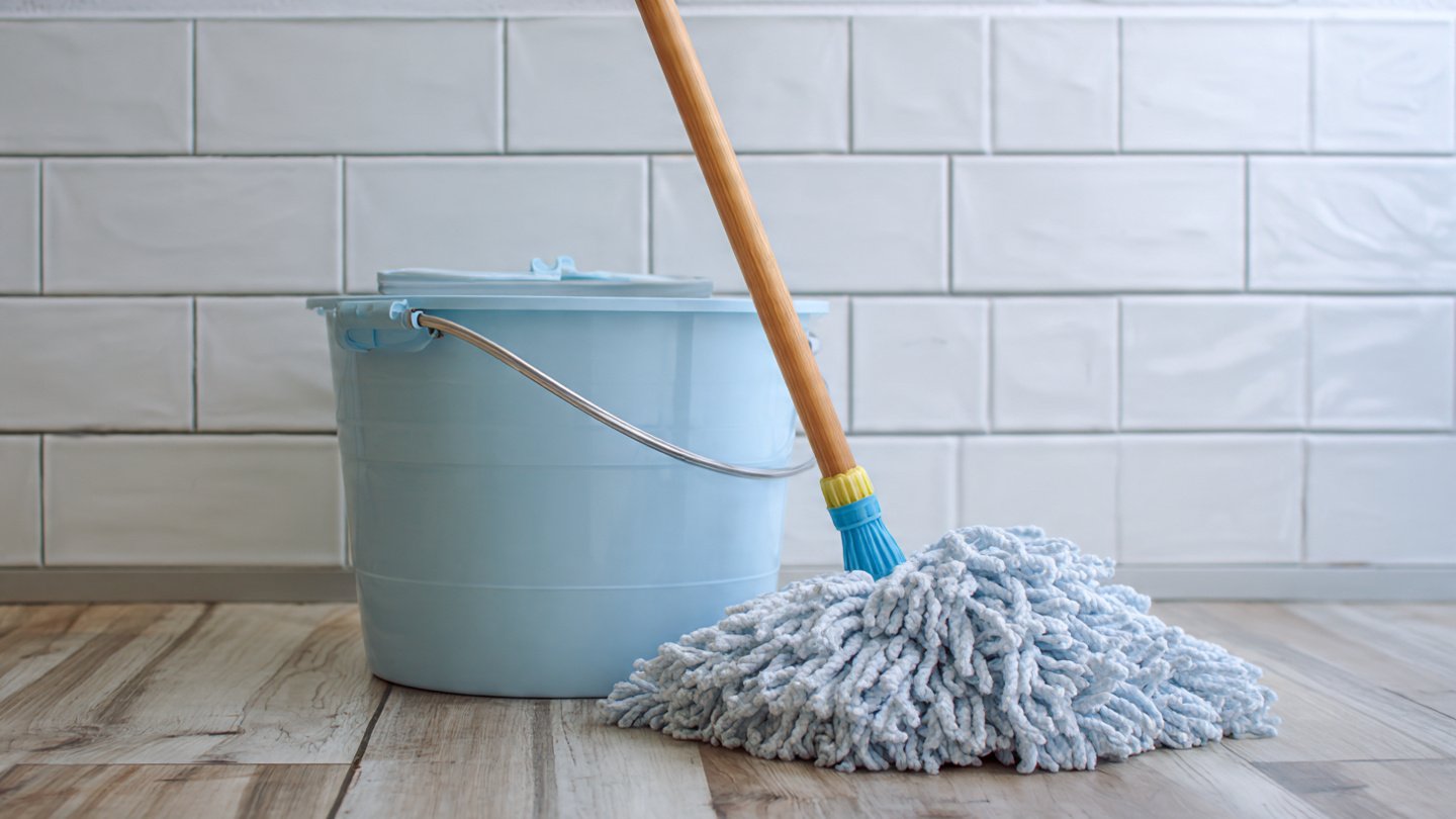 Add just two drops to your mop bucket and your home will smell amazing for days, no vinegar, no lemon needed