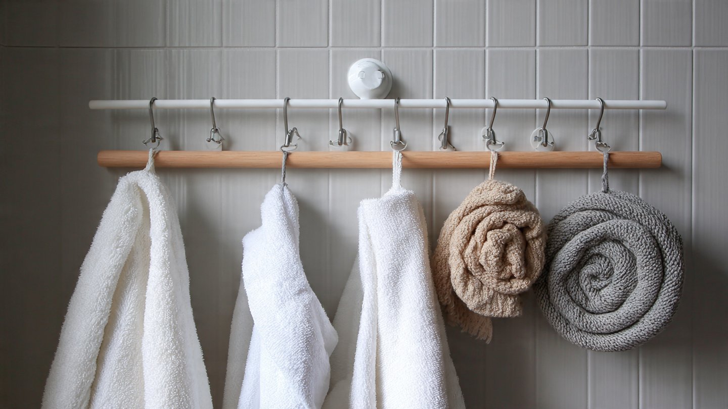 Hang it by the shower: the clever bathroom hack that eliminates moisture and keeps your space fresh