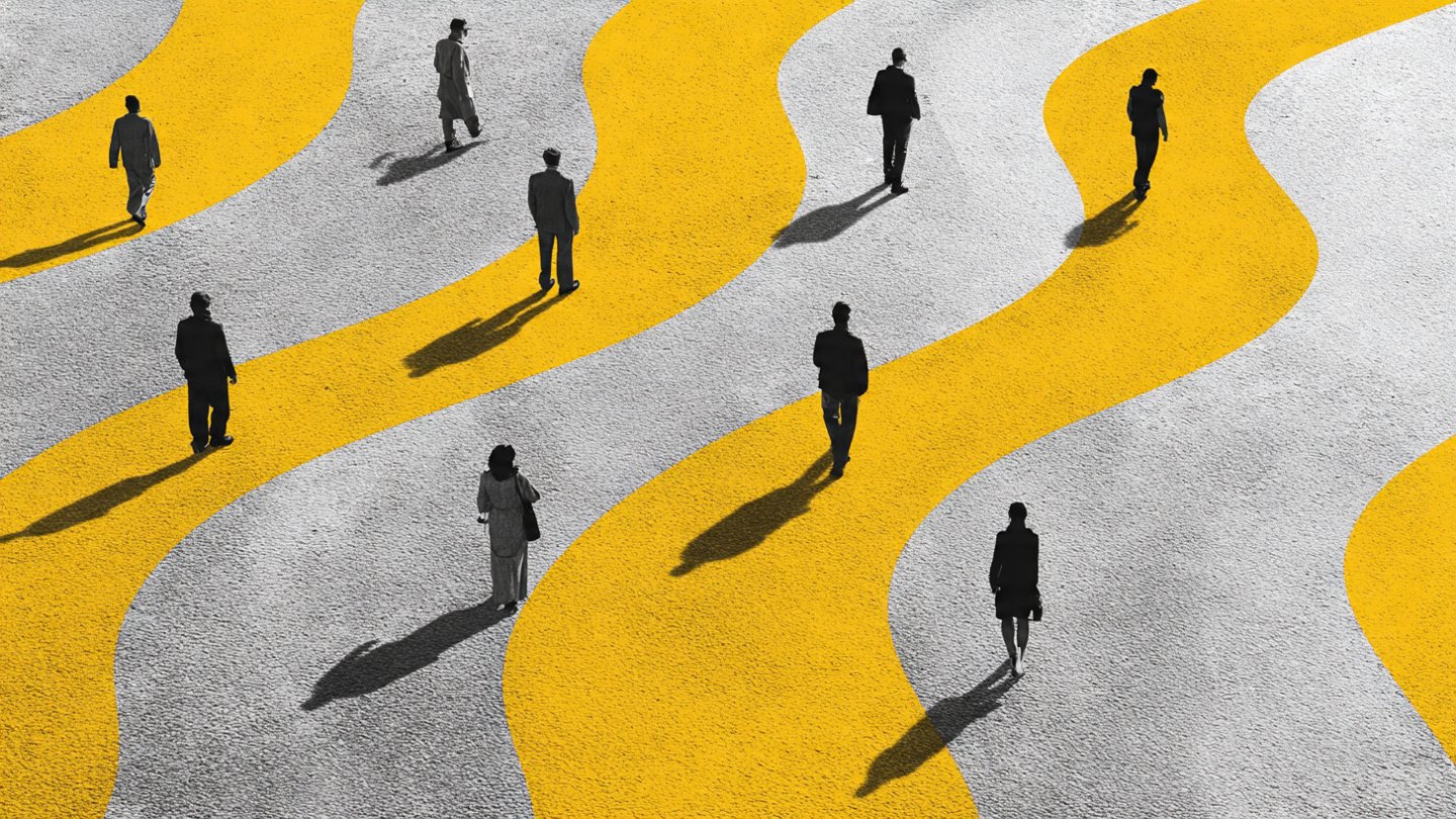 Psychologists note that people who walk the same route daily process uncertainty differently