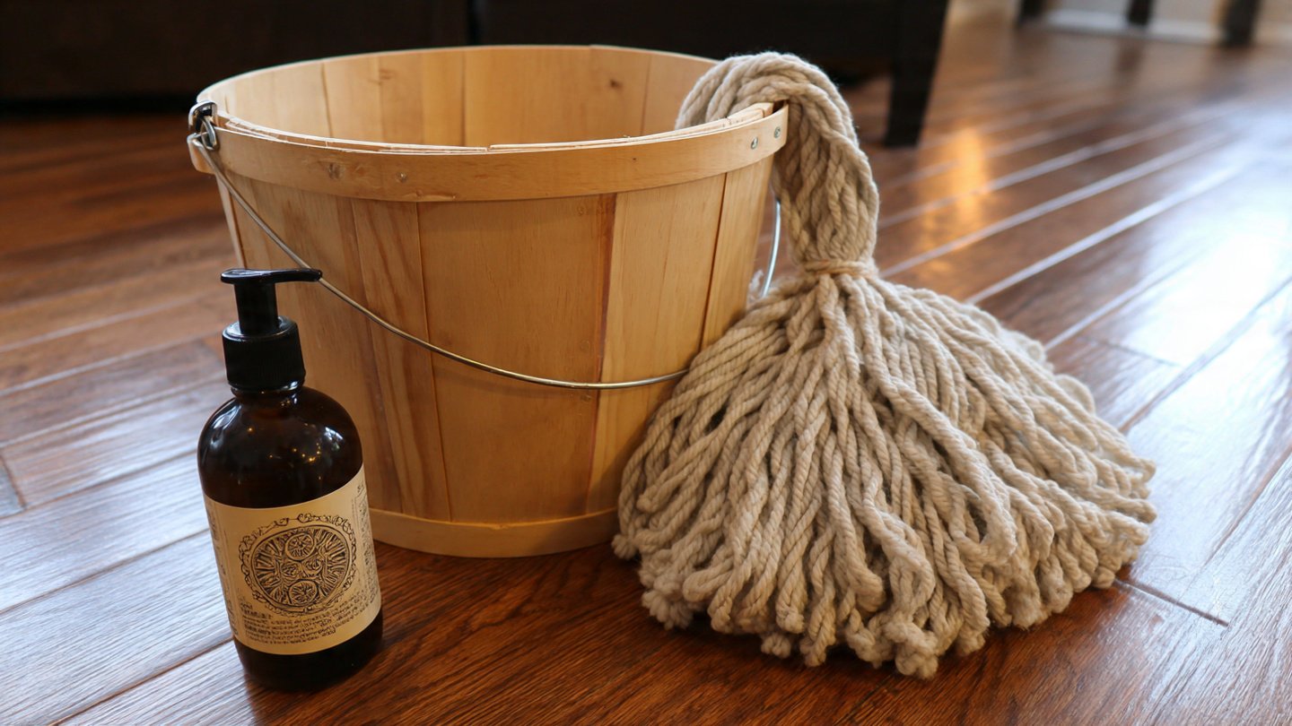 Add just two drops to your mop bucket and your home will smell amazing for days, no vinegar, no lemon needed