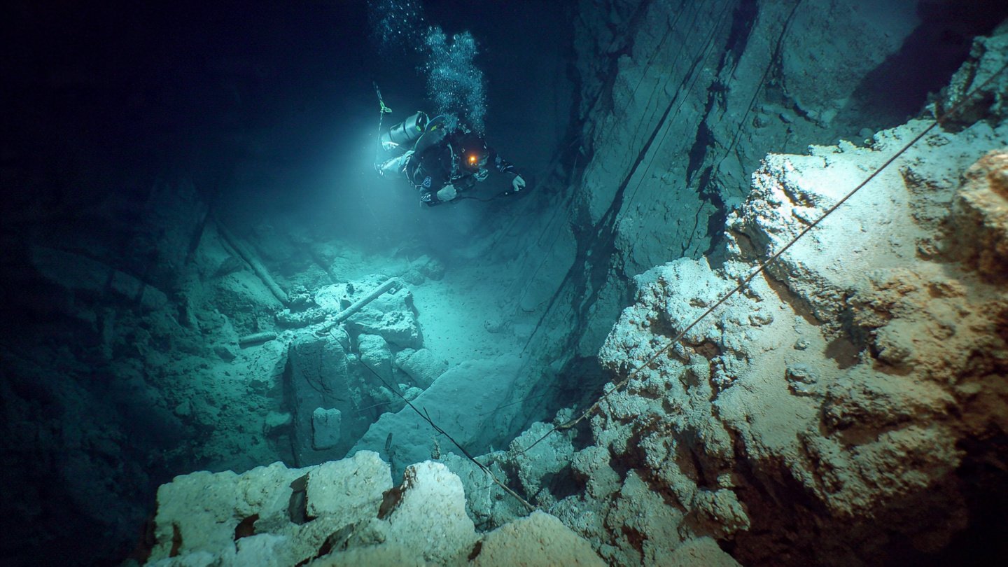 At 2,570 meters below the surface, the military makes a record-breaking discovery that will reshape archaeology