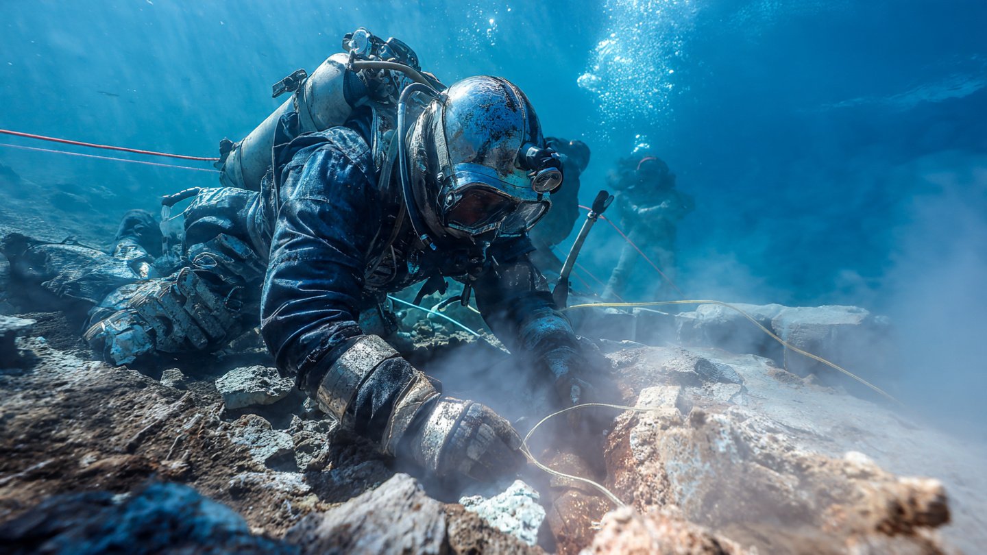 At 2,670 meters below the surface, the military makes a record? breaking discovery that will reshape archaeology
