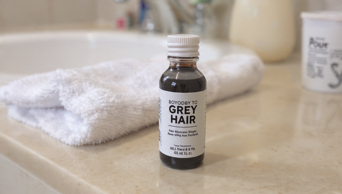 Goodbye to grey hair : the trick to add to your shampoo to revive and darken your hair