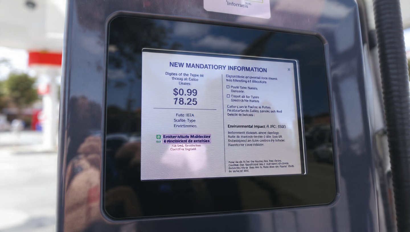 It’s official, and it’s good news: from February 12, gas stations will have to display this new mandatory information at the pump